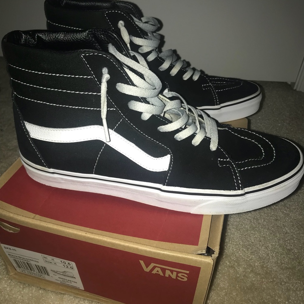 Vans old skool sk8 hi sz 10